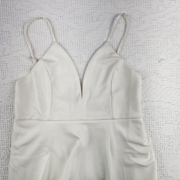 Lulus More Flower To Ya Ivory Bodycon Dress Size Large - Picture 4 of 16